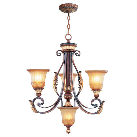 Livex Villa Verona 3 Light VBZ Chandelier - C185-8574-63