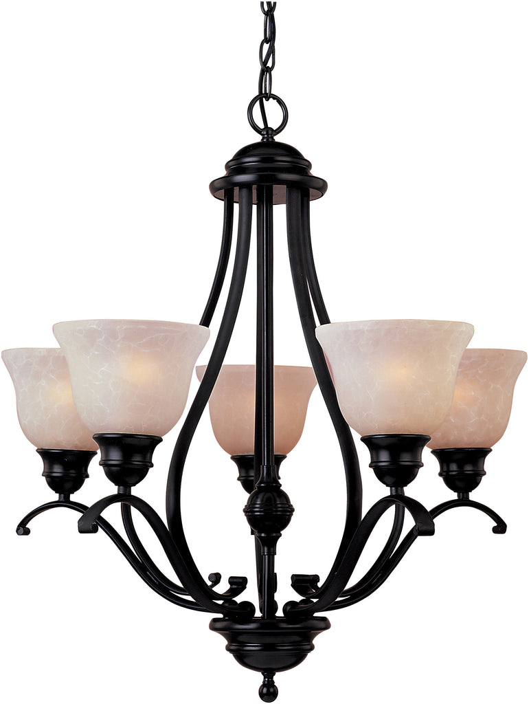 Linda EE 5-Light Chandelier Oil Rubbed Bronze - C157-85805WSOI