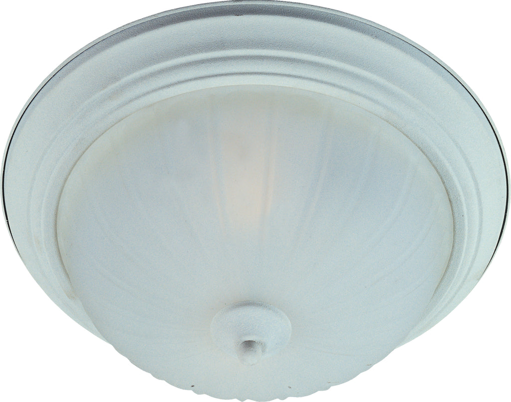 2-Light Flush Mount Textured White - C157-85831FTTW