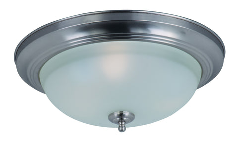 3-Light Flush Mount Satin Nickel - C157-85842FTSN