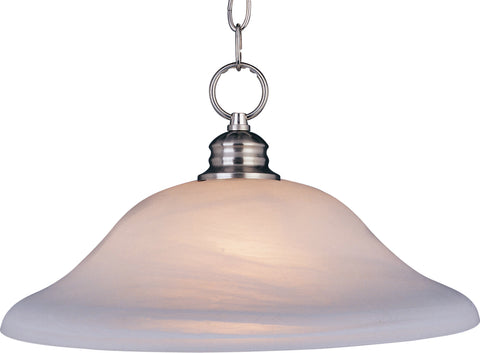 Essentials 1-Light Pendant Satin Nickel - C157-91078MRSN