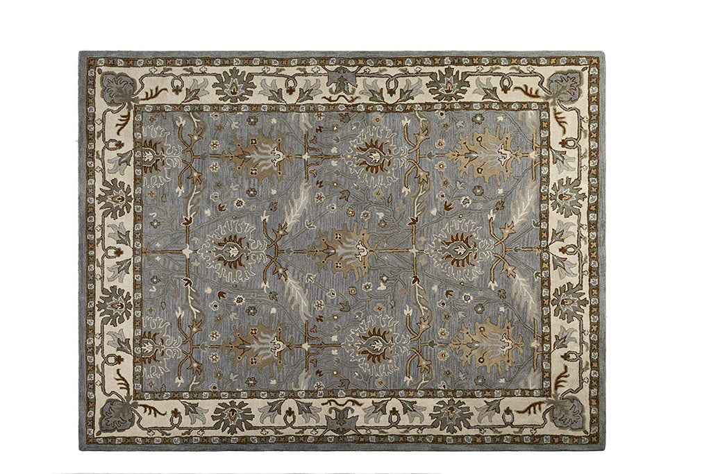 Caspian Hand-Tufted Wool Rug Area Rug 5 X 7 - J10-IN-203-5X7