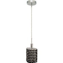 C121-1281D-R-E-JT/RC By Elegant Lighting Mini Collection 1 Lights Pendant Chrome Finish