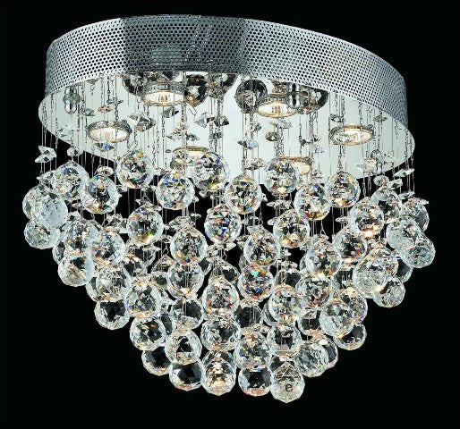 ZC121-V2022F20C By REGENCY - Galaxy Collection Polished Chrome Finish Flush Semi-Flush Lighting