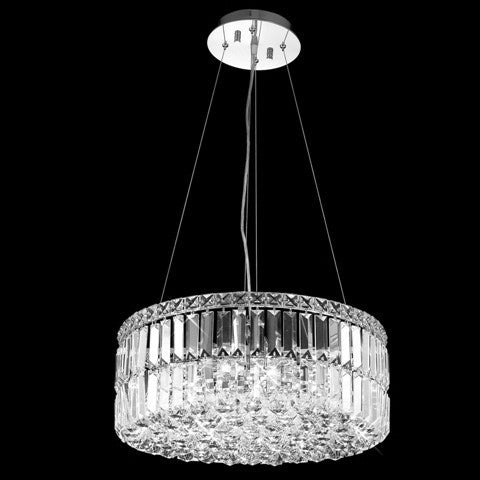 ZC121-V2030D20C By REGENCY - Maxim Collection Polished Chrome Finish Chandelier