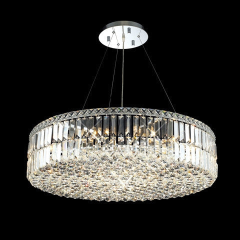 ZC121-V2030D32C By REGENCY - Maxim Collection Polished Chrome Finish Chandelier