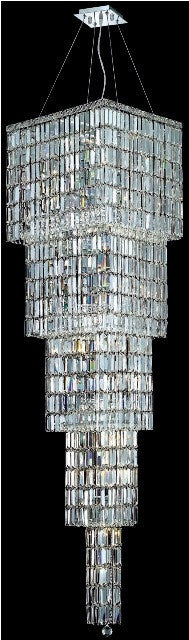 ZC121-2032G80C/EC By Regency Lighting Maxim Collection 22 Light Chandeliers Chrome Finish