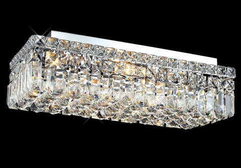 ZC121-V2034F20C By REGENCY - Maxim Collection Polished Chrome Finish Flush Semi-Flush Lighting