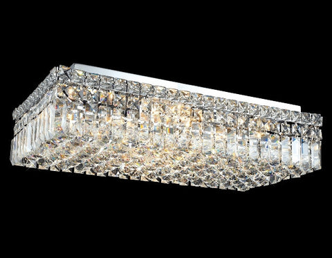 ZC121-V2034F24C By REGENCY - Maxim Collection Polished Chrome Finish Flush Semi-Flush Lighting