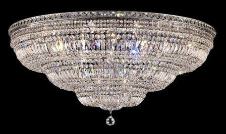 ZC121-V2528F48C By Regency Lighting-Tranquil Collection Chrome Finish 33 Lights Flush