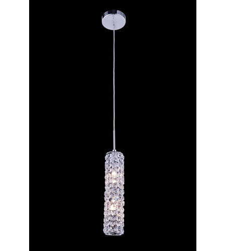 C121-2911D12C/RC By Elegant Lighting Holland Collection 2 Light Pendant