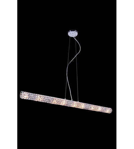 C121-2911D48C/RC By Elegant Lighting Holland Collection 9 Light Pendant