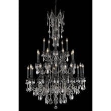 ZC121-9225G38DB/EC By Regency Lighting Rosalia Collection 25 Lights Chandelier Dark Bronze Finish