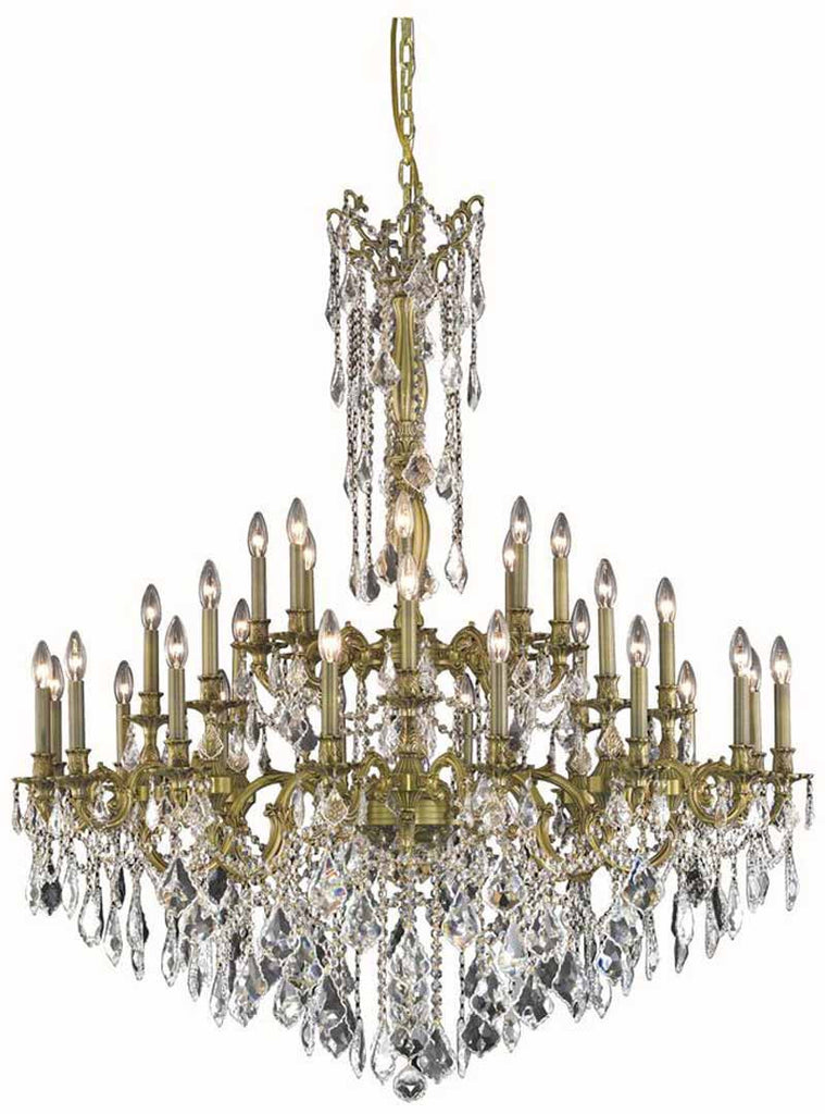 C121-9232G48AB/EC By Elegant Lighting - Rosalia Collection Antique Bronze Finish 32 Lights Foyer/Hallway