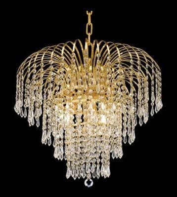 C121-GOLD/6801/2118 Falls CollectionEmpire Style CHANDELIER Chandeliers, Crystal Chandelier, Crystal Chandeliers, Lighting