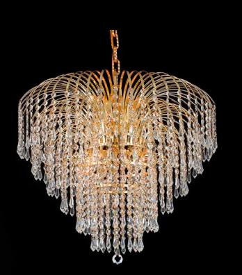 C121-GOLD/6801/2520 Falls CollectionEmpire Style CHANDELIER Chandeliers, Crystal Chandelier, Crystal Chandeliers, Lighting