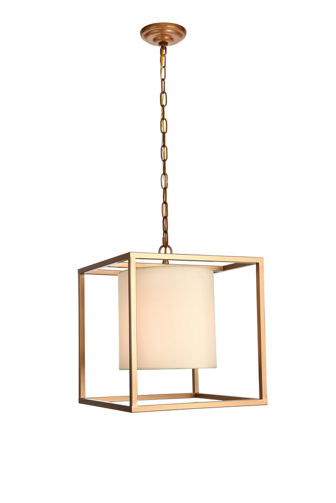 ZC121-LD6005D16G - Living District: Mirin Collection Pendant D16 H18 Lt:1 Gold Finish