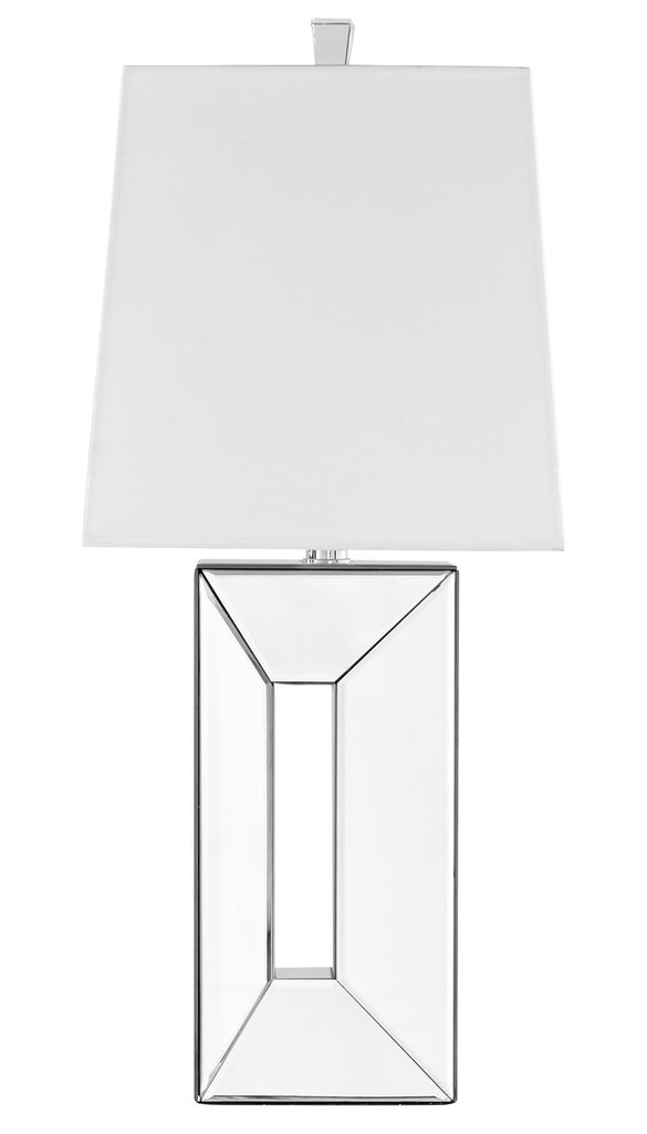 ZC121-ML9302 - Regency Decor: Sparkle Collection 1-Light Silver Finish Table Lamp