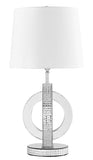 ZC121-ML9306 - Regency Decor: Sparkle Collection 1-Light Silver Finish Table Lamp