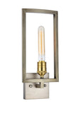 ZC121-1544W7VN - Urban Classic: Fontana 1 light in Vintage Nickel Wall sconce