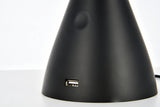 ZC121-LEDDS012 - Regency Decor: Illumen Collection 1-Light matte black Finish LED Desk Lamp