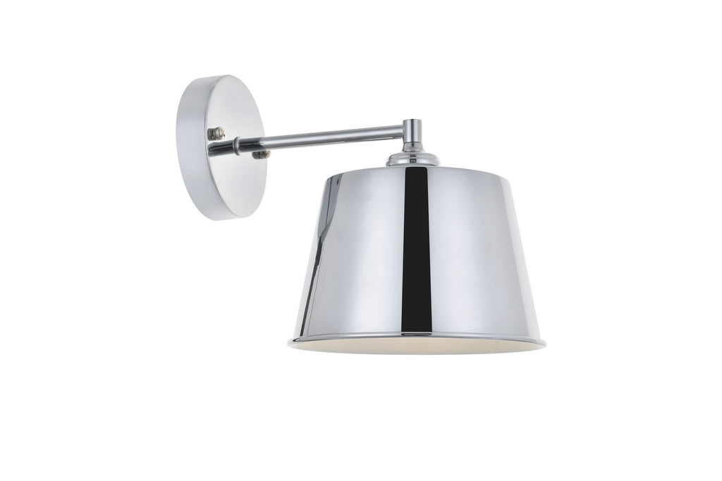 ZC121-LD4058W8C - Living District: Nota 1 light chrome Wall Sconce